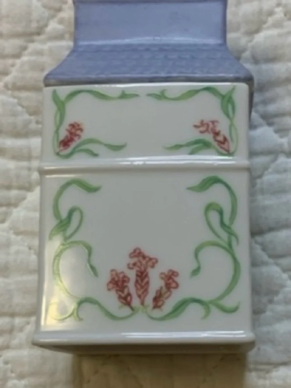 Lenox Vintage 1989 Collectible Porcelain Ginger Spice Village Jar House